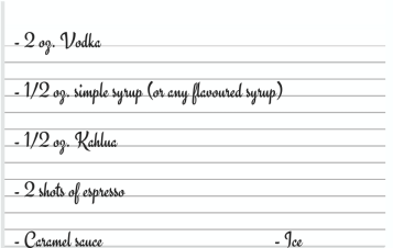 Espresso Martini Rec